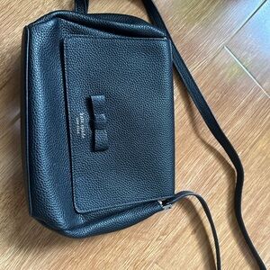 Kate Spade Black Leather Crossbody Bag